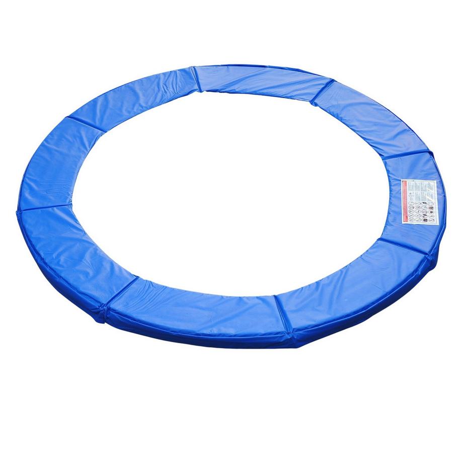 Set Di Accessori Per Trampolino Copertura Per Bordi, Rete Di Sicurezza, Telone Meteorologico, Per 8 Piedi-15 Piedi, Ø 305 Cm, Blu