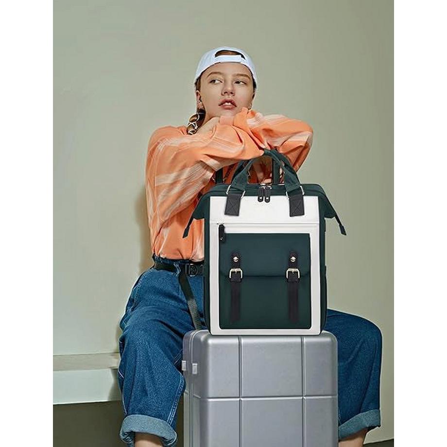 Only-bags.store Elegante Zaino Piccolo per Laptop College Daypack  