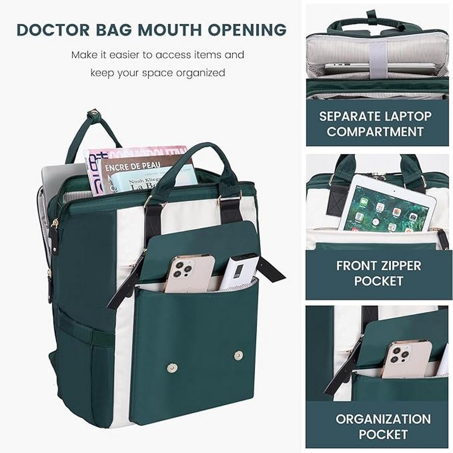 Only-bags.store Elegante Zaino Piccolo per Laptop College Daypack  