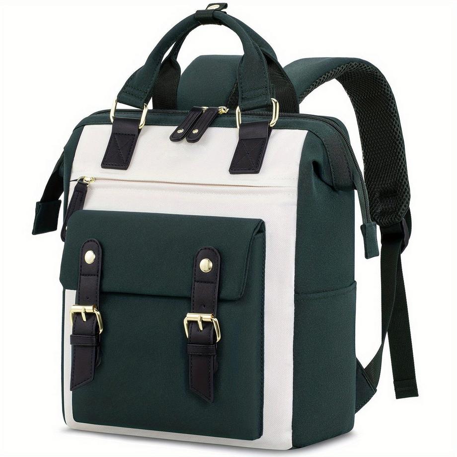 Sac à dos élégant pour petit ordinateur portable - Sac de jour à la mode pour le collège avec sangles réglables, fermeture à glissière durable, compartiments spacieux