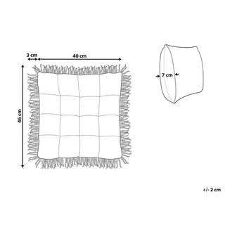 Beliani Polsterauflage aus Polyester Modern COLOCASIA  