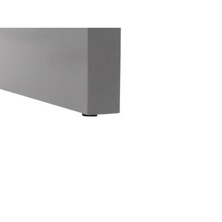 Beliani Garten-Essgruppe für 6 Personen aus Faserzement Industriell TARANTO  