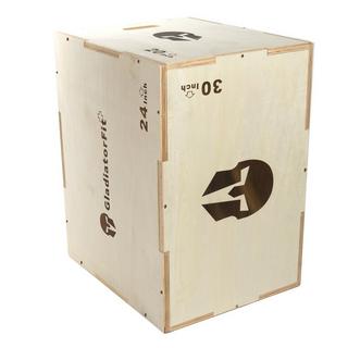 GladiatorFit  Plyobox de saut en bois 3 en 1 