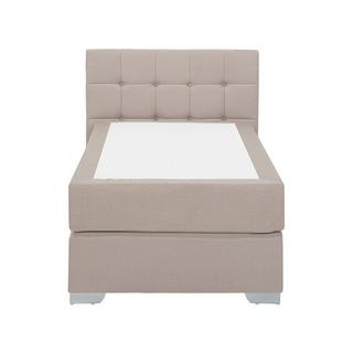 Beliani Lit Boxspring en Polyester Moderne ADMIRAL  