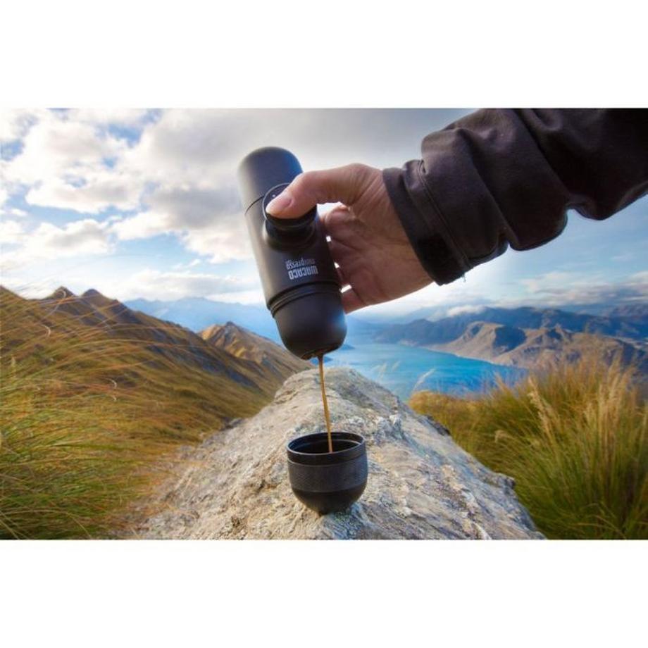 Wacaco Tragbare Kaffeemaschine "Minipresso GR" gemahlener Kaffee Wacaco  