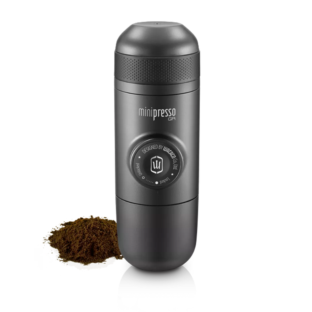 Wacaco Minipresso GR für Kaffeepulver Schwarz