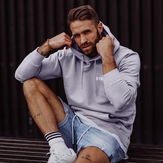 YEAZ Felpa con Cappuccio Unisex Vintage Lavender  