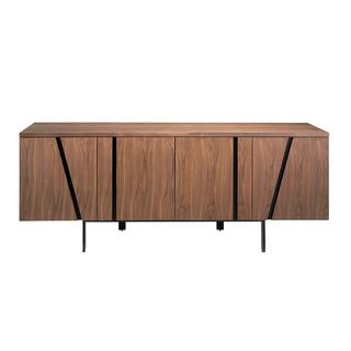 ANGEL CERDA Sideboard aus Nussbaum em Stahl  