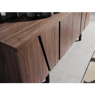 ANGEL CERDA Sideboard aus Nussbaum em Stahl  