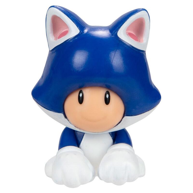 JAKKS Pacific  Nintendo Super Mario Cat Toad figure 6,5cm 