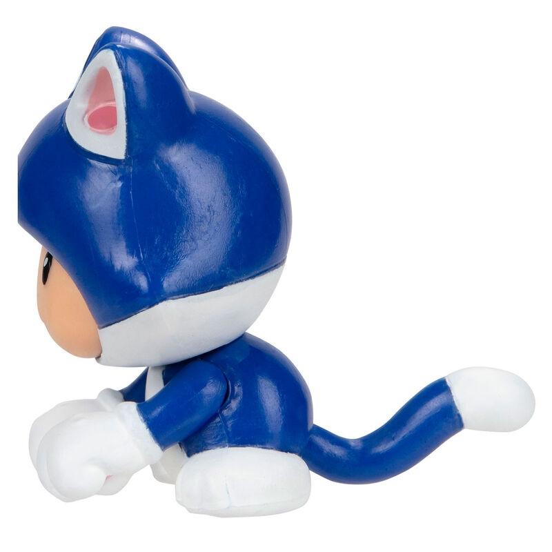 JAKKS Pacific  Nintendo Super Mario Cat Toad figure 6,5cm 