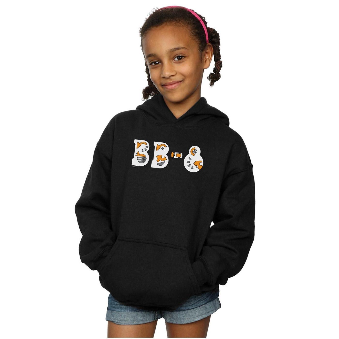 STAR WARS  The Rise Of Skywalker BB8 Text Logo Kapuzenpullover 