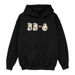 STAR WARS  The Rise Of Skywalker BB8 Text Logo Kapuzenpullover 