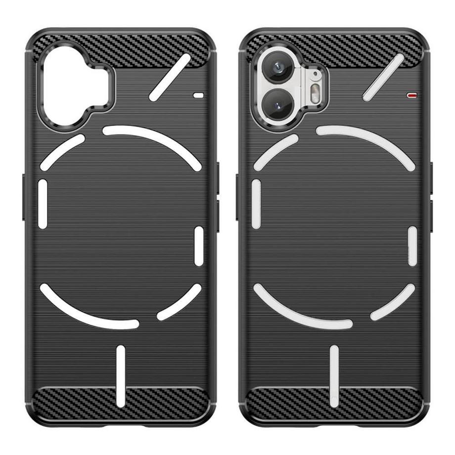 Nothing Phone (2) - Cover In Metallo Carbon Look