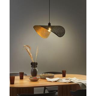 Beliani Lampe suspension en Métal Rétro MAHI  