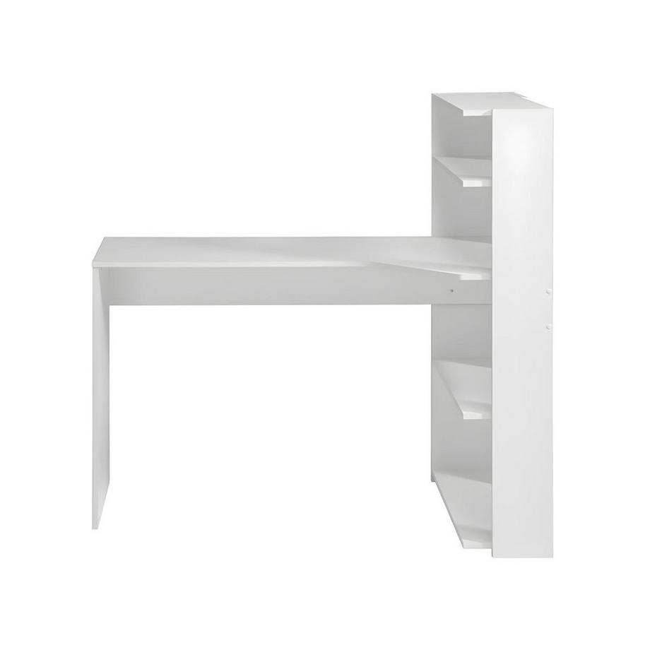 Vente-unique PARISOT EckSchreibtisch mit 4 Ablagen DELFINO  