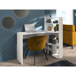 Vente-unique Bureau d'angle DELFINO 4 étagères  