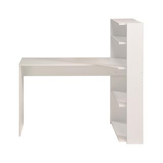 Vente-unique Bureau d'angle DELFINO 4 étagères  