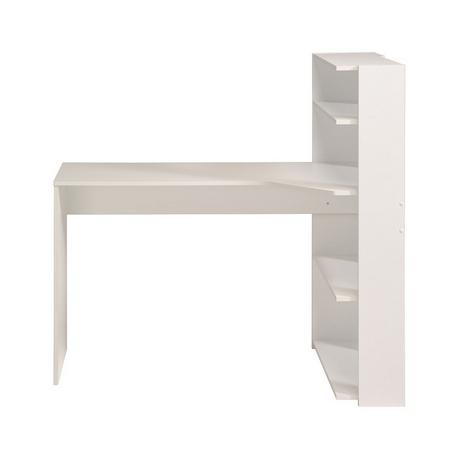 Vente-unique Bureau d'angle DELFINO 4 étagères  