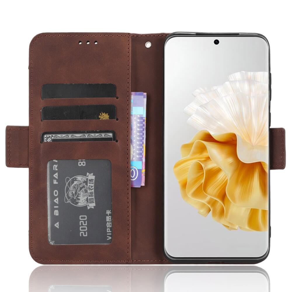 Cover-Discount  Huawei P60 / P60 Pro - éTui Avec De Nombreuses Poches Pour Cartes 