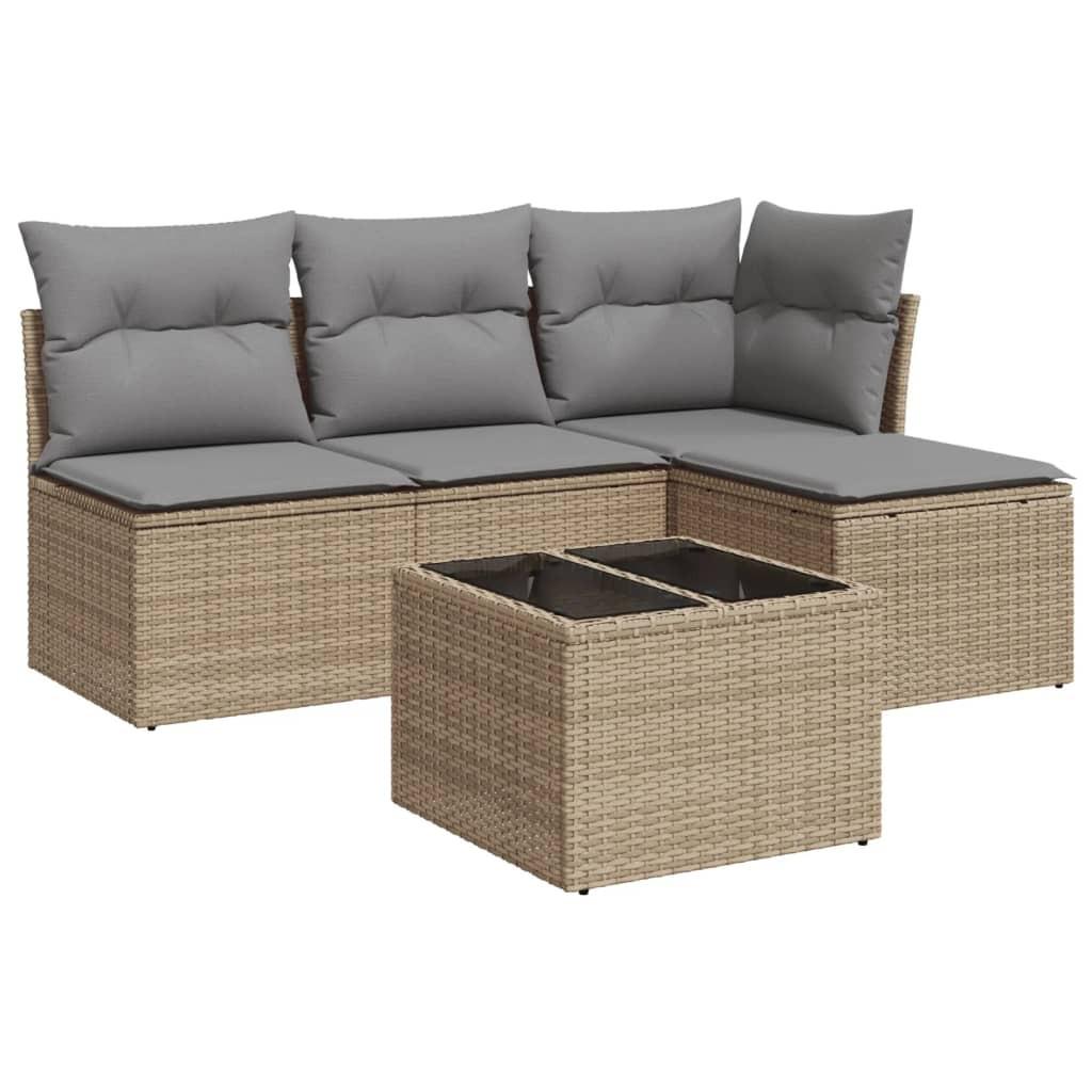 VidaXL Garten sofagarnitur poly-rattan  