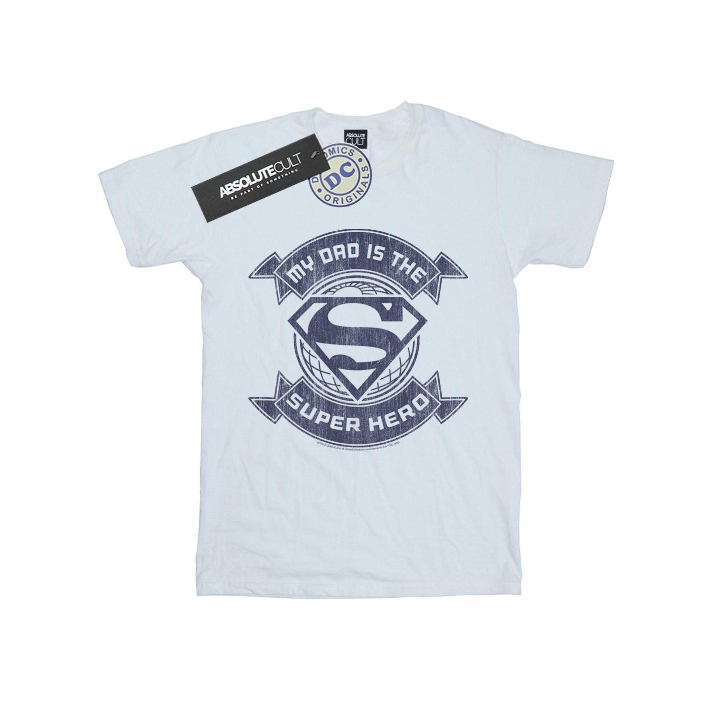 DC COMICS  My Dad The Superhero TShirt 