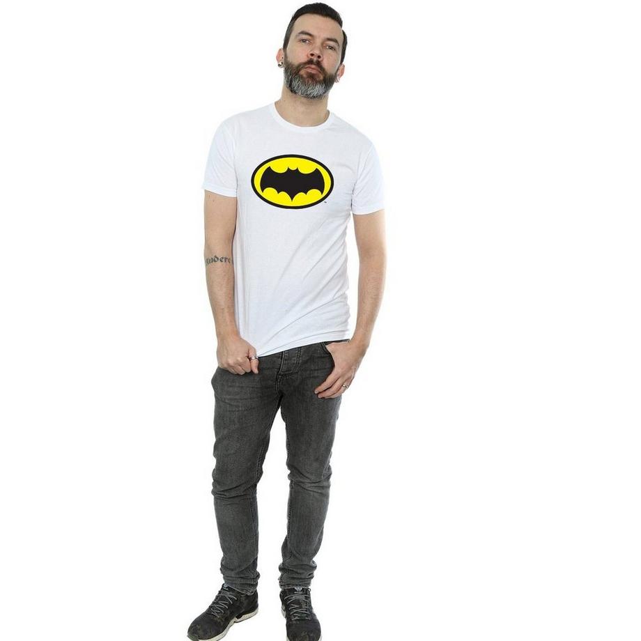 DC COMICS Batman Logo T-Shirt Manches Courtes  