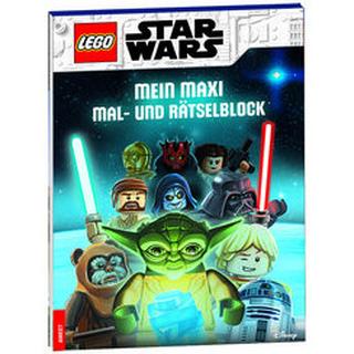 LEGO® Star Wars(TM) - Mein Maxi Mal- und Rätselblock Kein Autor Copertina rigida 