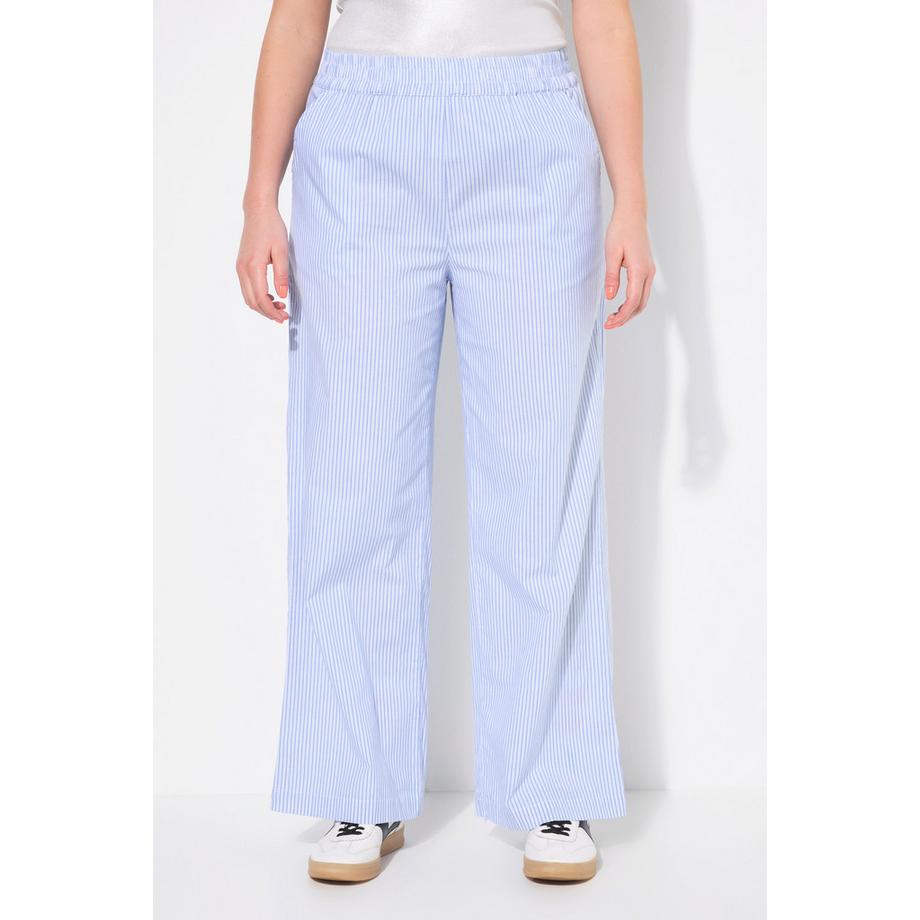 Studio Untold Schlupfhose Wide Legs Streifen  