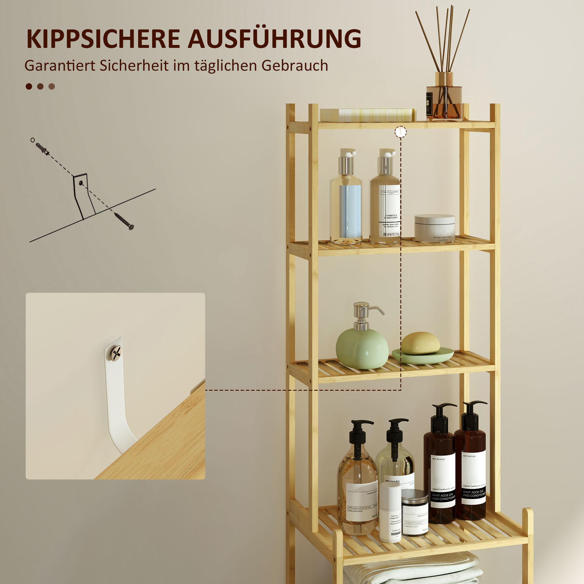 HOMCOM Badezimmerregal  