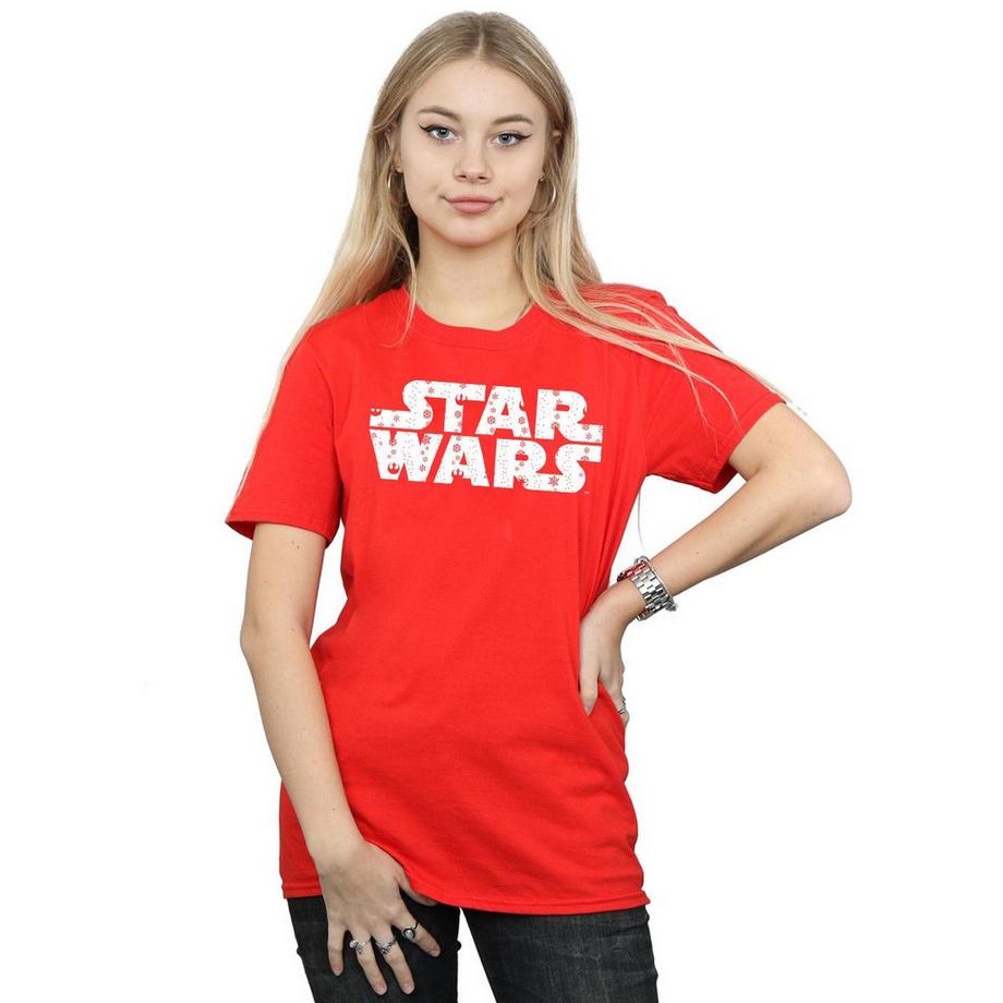 STAR WARS Star Wars Christmas Logo T-Shirt  
