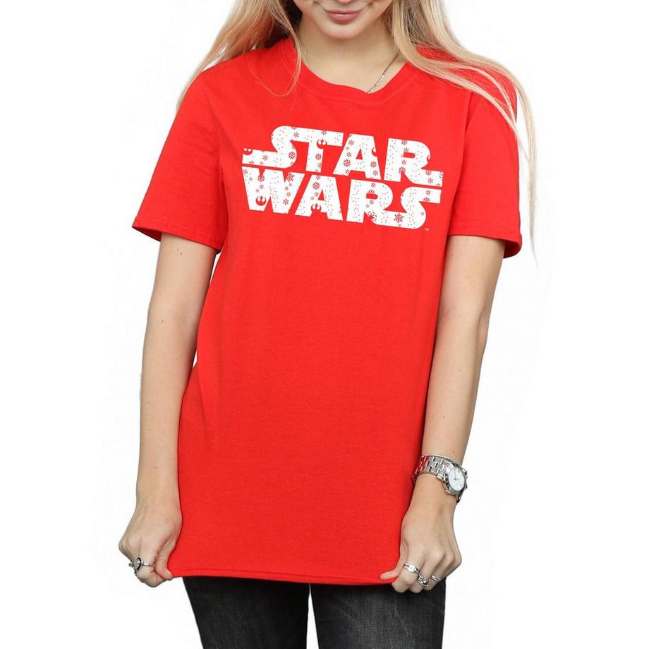 STAR WARS Star Wars Christmas Logo T-Shirt  