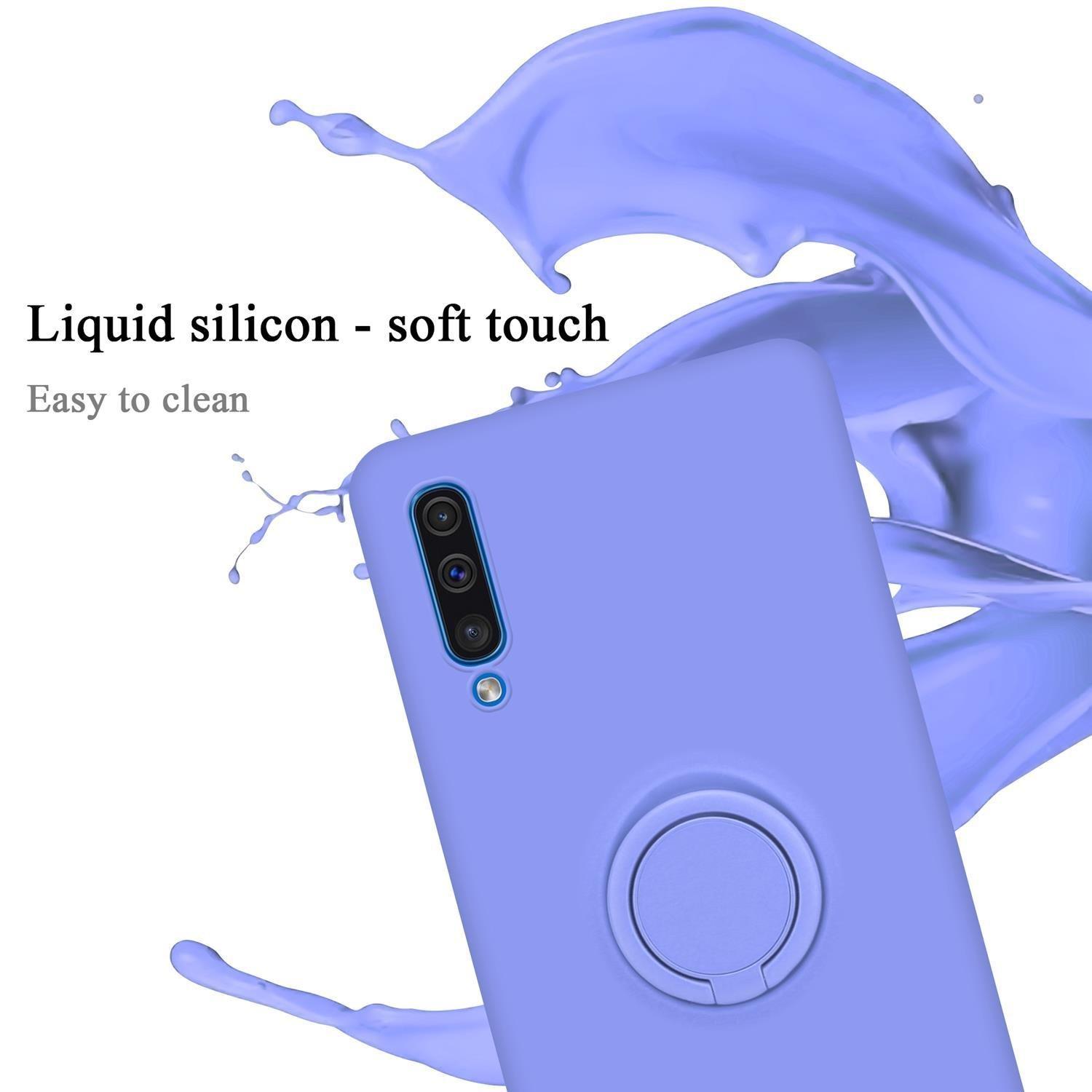 Cadorabo  Hülle für Samsung Galaxy A50 4G / A50s / A30s TPU Silikon mit Ring Liquid 