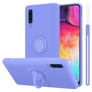 Cadorabo  Hülle für Samsung Galaxy A50 4G / A50s / A30s TPU Silikon mit Ring Liquid 