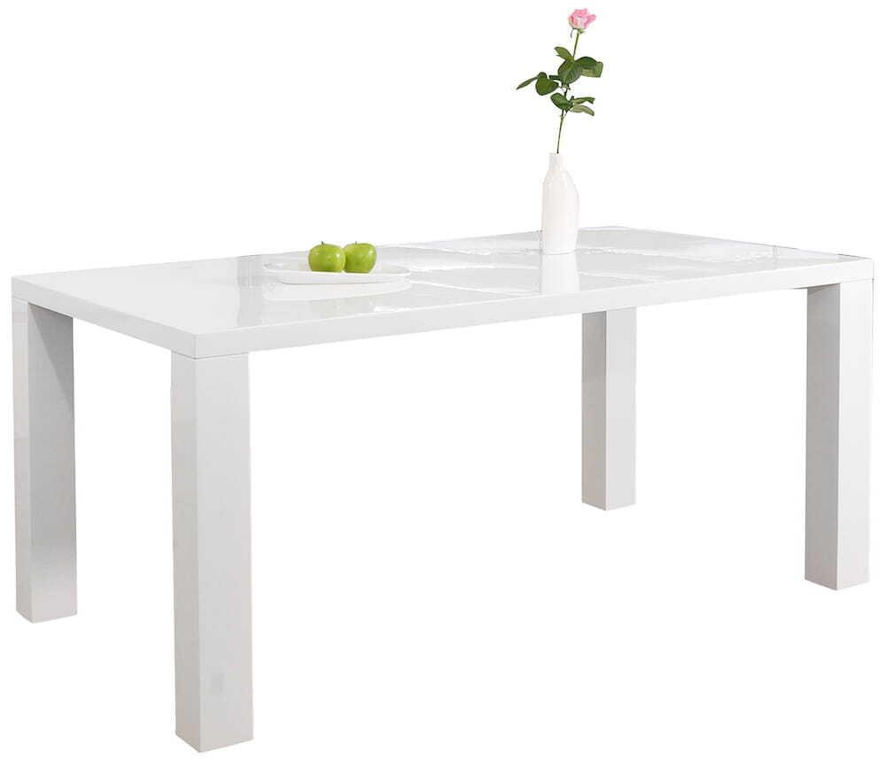 mutoni Esstisch 160x90x76cm weiss  