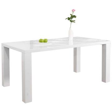 Esstisch 160x90x76cm weiss