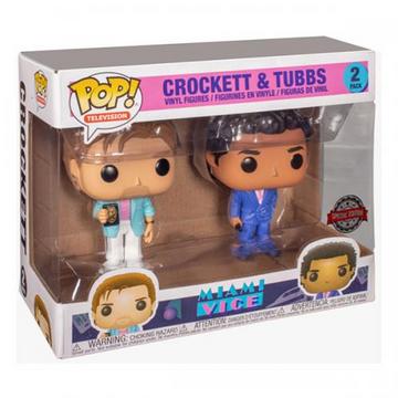 Funko POP! Miami Vice Crockett & Tubbs 2PK EXM