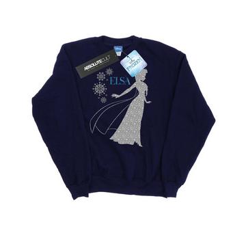 Frozen Elsa Christmas Silhouette Sweatshirt