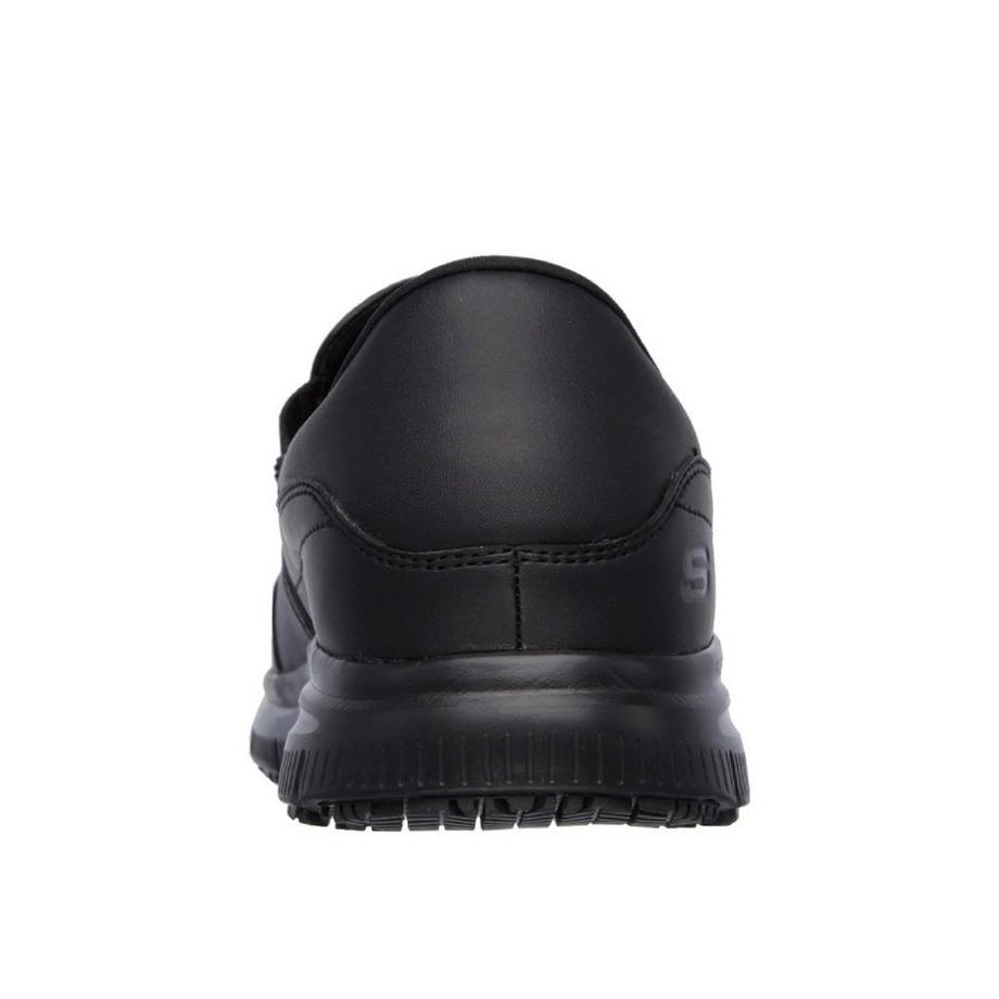 SKECHERS  Leder Flex Advantage SRBronwood Slip On Schuhe 