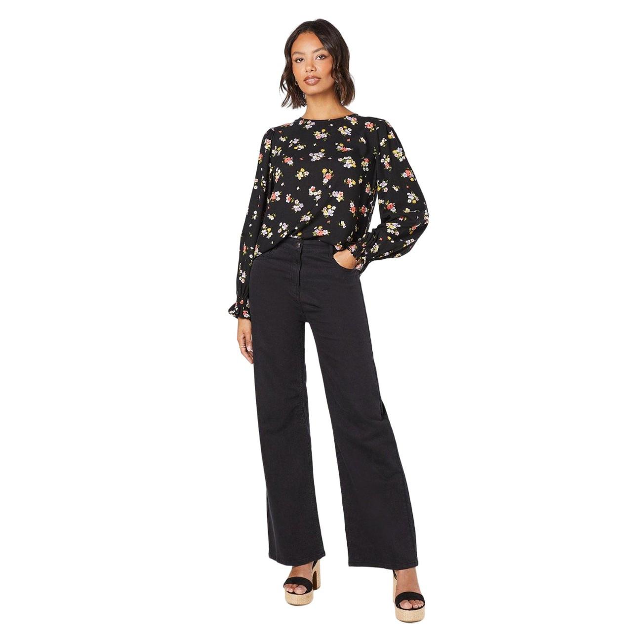 Dorothy Perkins Blouse Fleurie Manches Longues  