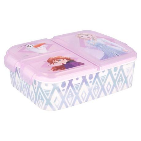 Stor Frozen 2 Anna, Elsa und Olaf - Lunchbox mit Fächern  