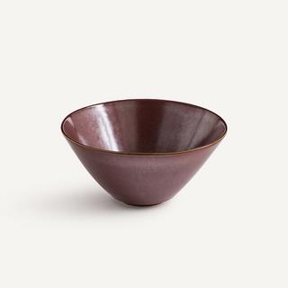 AM.PM Set aus 4 tiefen Tellern aus glasiertem Steinzeug  