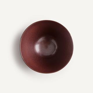 AM.PM Set aus 4 tiefen Tellern aus glasiertem Steinzeug  