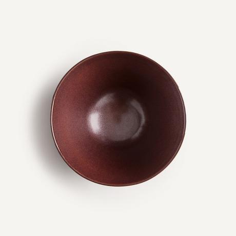 AM.PM Set aus 4 tiefen Tellern aus glasiertem Steinzeug  