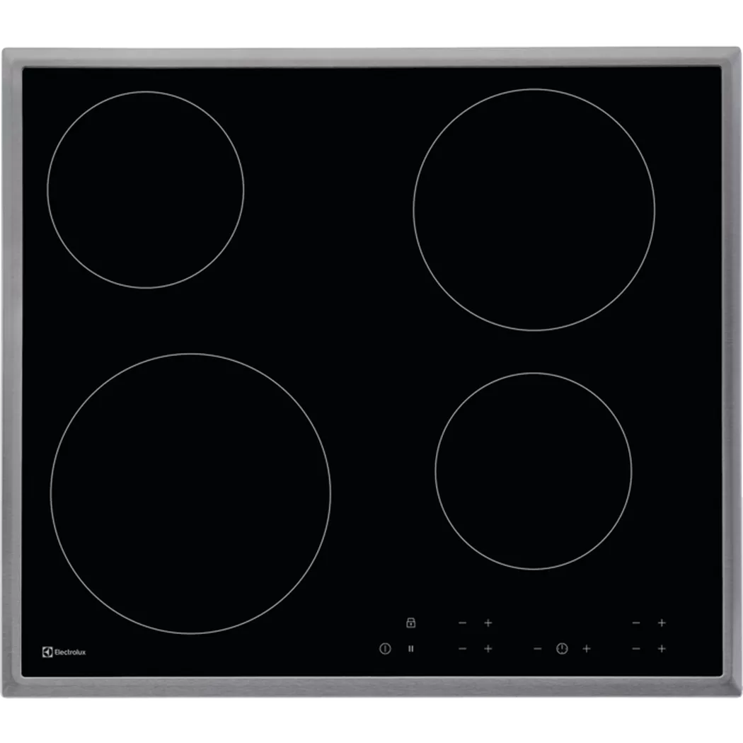 Electrolux GK58TCCN Schwarz Integriert Keramik 4 Zone(n)