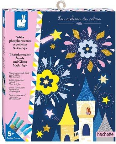 Janod  Janod Creative Kit Phosphorescent Sands und Glitter Fairy Night 