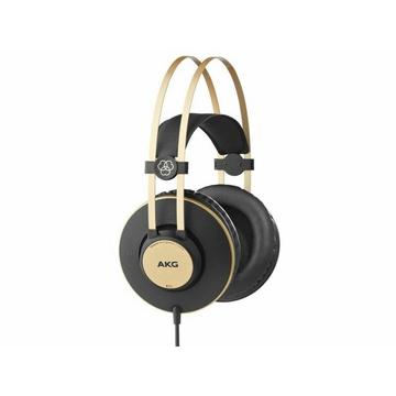 AKG K92 Kopfhörer Kabelgebunden Kopfband Musik Schwarz, Gold