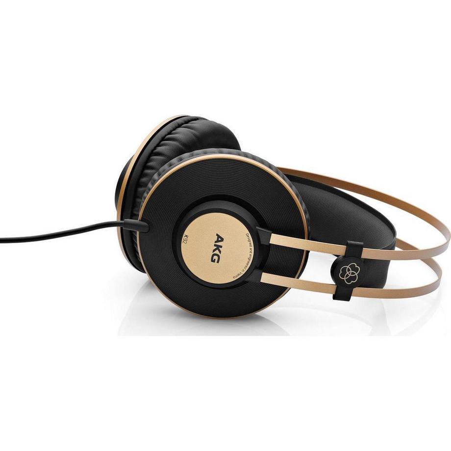 AKG  AKG K92 CUFFIE CABLATO A PADIGLIONE MUSICA NERO, ORO 