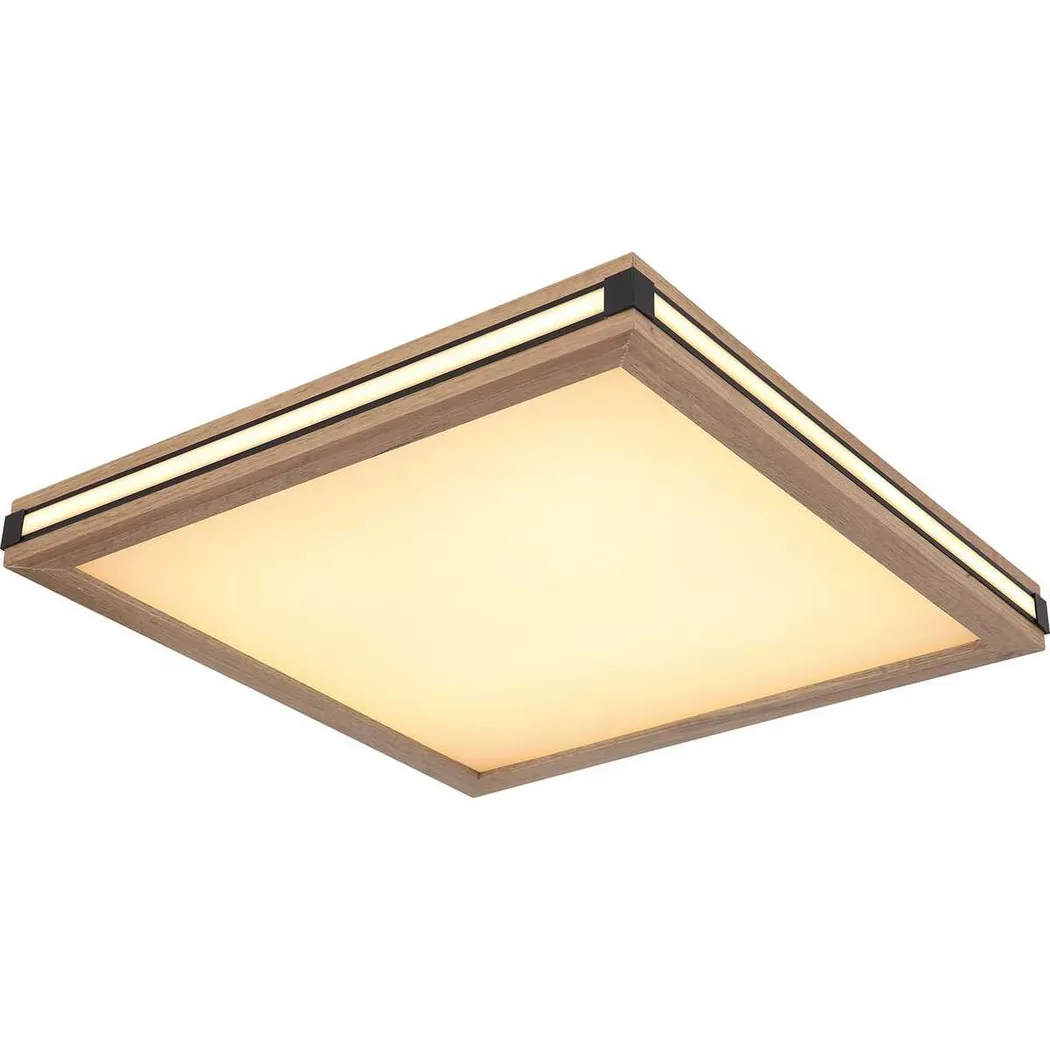 mutoni light – Deckenleuchte Carla Metall natur weiss LED 45, One Size
