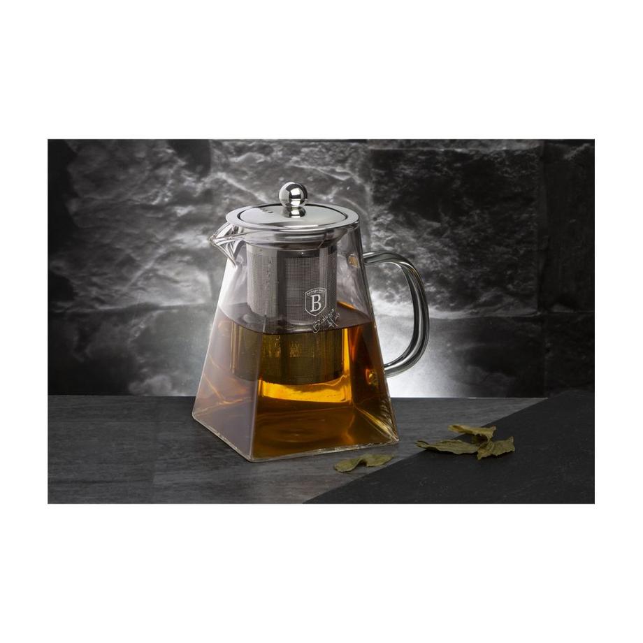 Berlinger Haus  Teekanne aus Glas mit Edelstahl Filter 750ml 